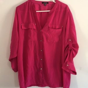 Pink/ Magenta Blouse